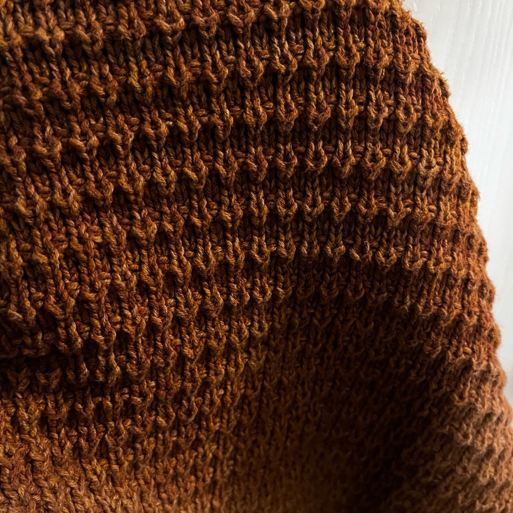 Universal Thread Chunky Knit Rust-Colored Sweater - Picture 3 of 4